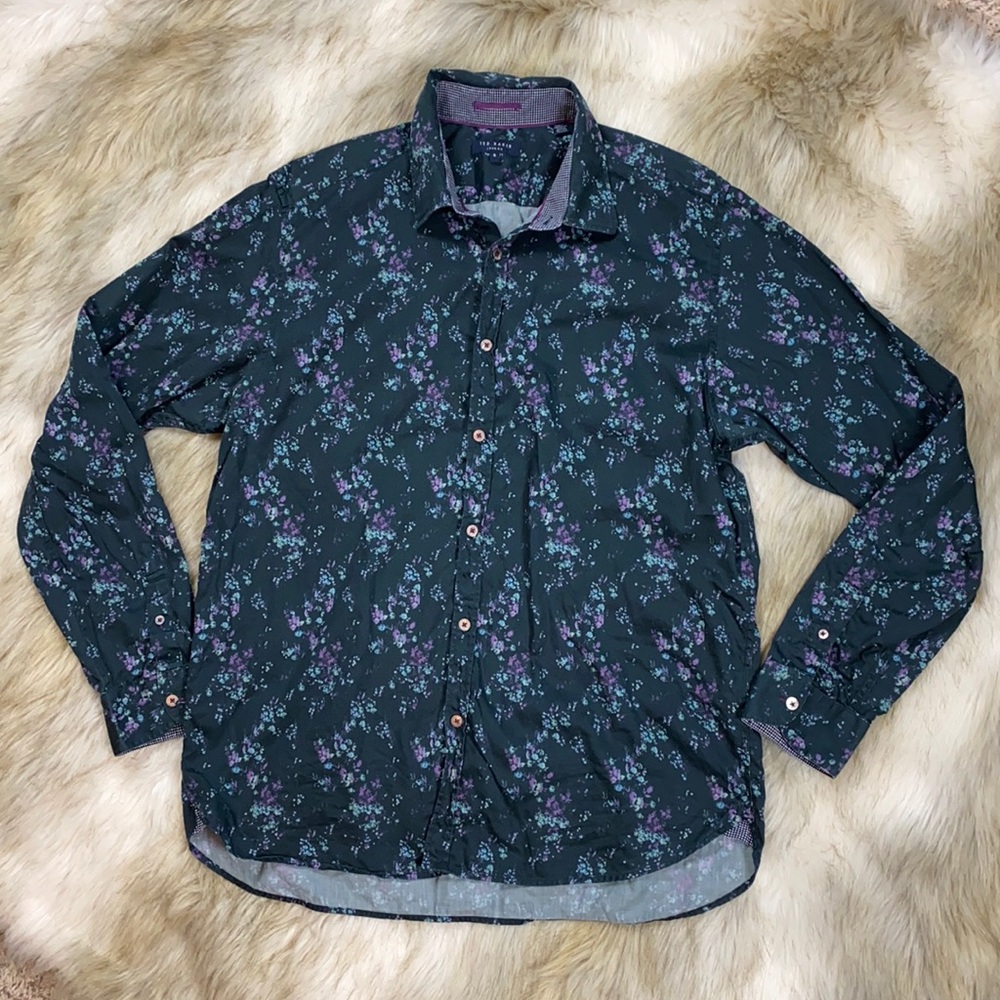 Ted Baker London Long Sleeve Button-Down
